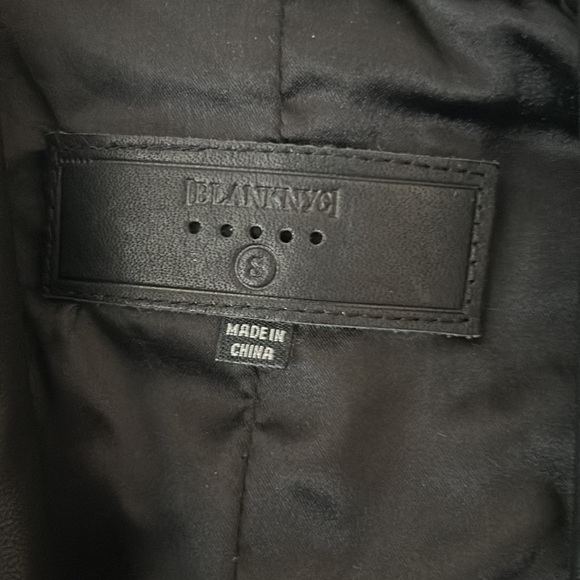 BlankNYC vegan leather jacket - Picture 3 of 5